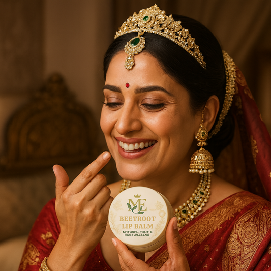 Beetroot Lip Balm with natural tint and moisturizing properties